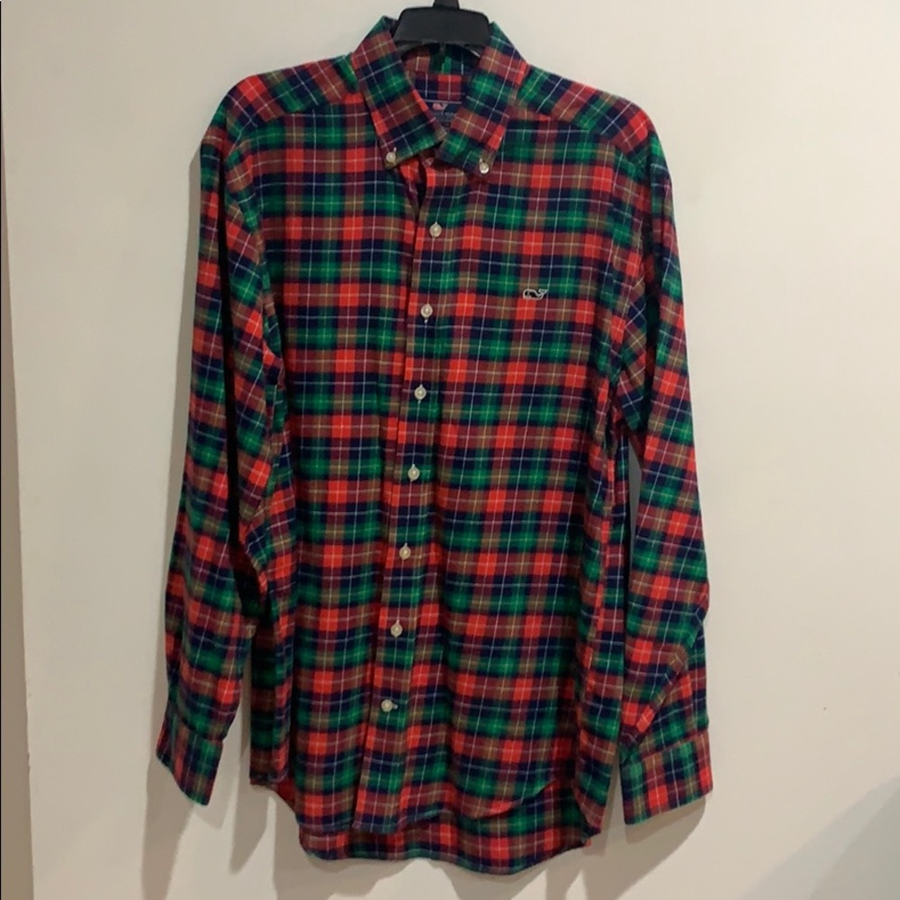 Vineyard Vines Whale Shirt Flannel